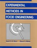 Experimental methods in food engineering