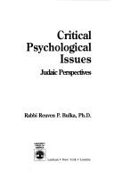 Critical psychological issues