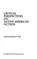 Critical perspectives on Native American fiction