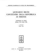 Leonardo Bruni, cancelliere della repubblica di Firenze