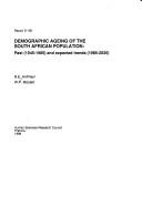 Demographic ageing of the South African population
