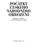 Počátky českého národního obrození