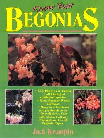 Know Your Begonias