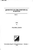 Semiotics in the individual sciences