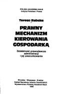 Prawny mechanizm kierowania gospodarką