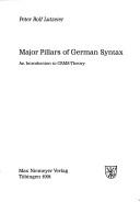 Major pillars of German syntax