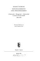 Rationalisierung und Industriearbeit