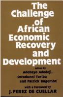 The Challenge of African economic recovery and development