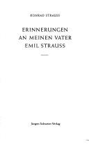 Erinnerungen an meinen Vater Emil Strauss