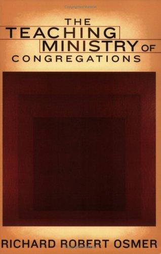 The teaching ministry of congregations