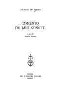 Comento de' miei sonetti