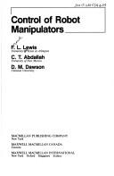 Control of robot manipulators