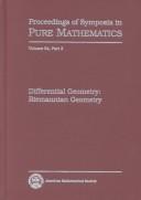 Riemannian geometry