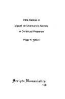 Intra-historia in Miguel de Unamuno's novels