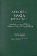 Schools make a difference
