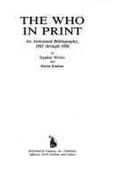 The Who in print