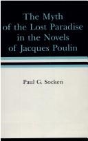 The myth of the lost paradise in the novels of Jacques Poulin