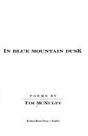 In Blue Mountain Dusk