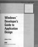 Windows developer's guide to application design