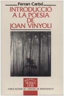 Introducció a la poesia de Joan Vinyoli