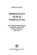 Herrschaft durch Verwaltung