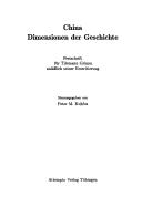 China, Dimensionen der Geschichte