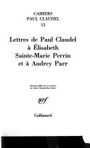 Cahiers Paul Claudel