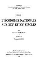 L' économie nationale aux XIXe et XXe siècles