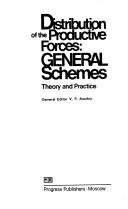 Distribution of the productive forces, general schemes