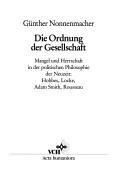 Die Ordnung der Gesellschaft