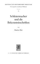 Schleiermacher und die Bekenntnisschriften