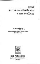 Gītās in the Mahābhārata & the Purāṇas