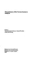 The Centenary of the Torrens system in Malaysia