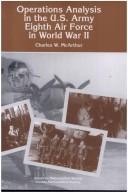 Operations analysis in the U.S. Army Eighth Air Force in World War II