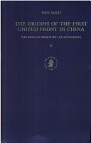 The origins of the first United Front in China
