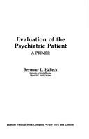 Evaluation of the psychiatric patient