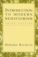 Introduction to modern behaviorism