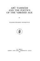 Abū Tammām and the poetics  of the ʻAbbāsid age