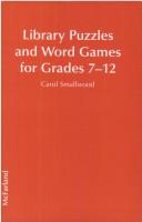 Library puzzles and word games for grades 7-12