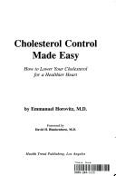 Cholesterol control made easy