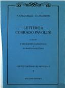 Lettere a Corrado Pavolini