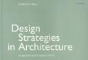 Design strategies in architecture