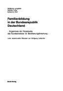 Familienbildung in der Bundesrepublik Deutschland