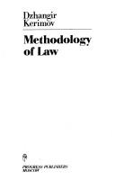 Methodology of law