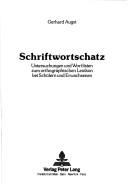 Schriftwortschatz