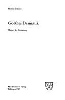Goethes Dramatik