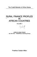Rural finance profiles in African countries