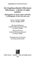 Die Orgelbauerfamilie Silbermann