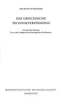 Das griechische Technikverständnis