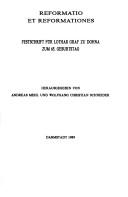 Reformatio et reformationes